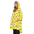 Snuggs Blanket Hoodie Yellow Watermelon
